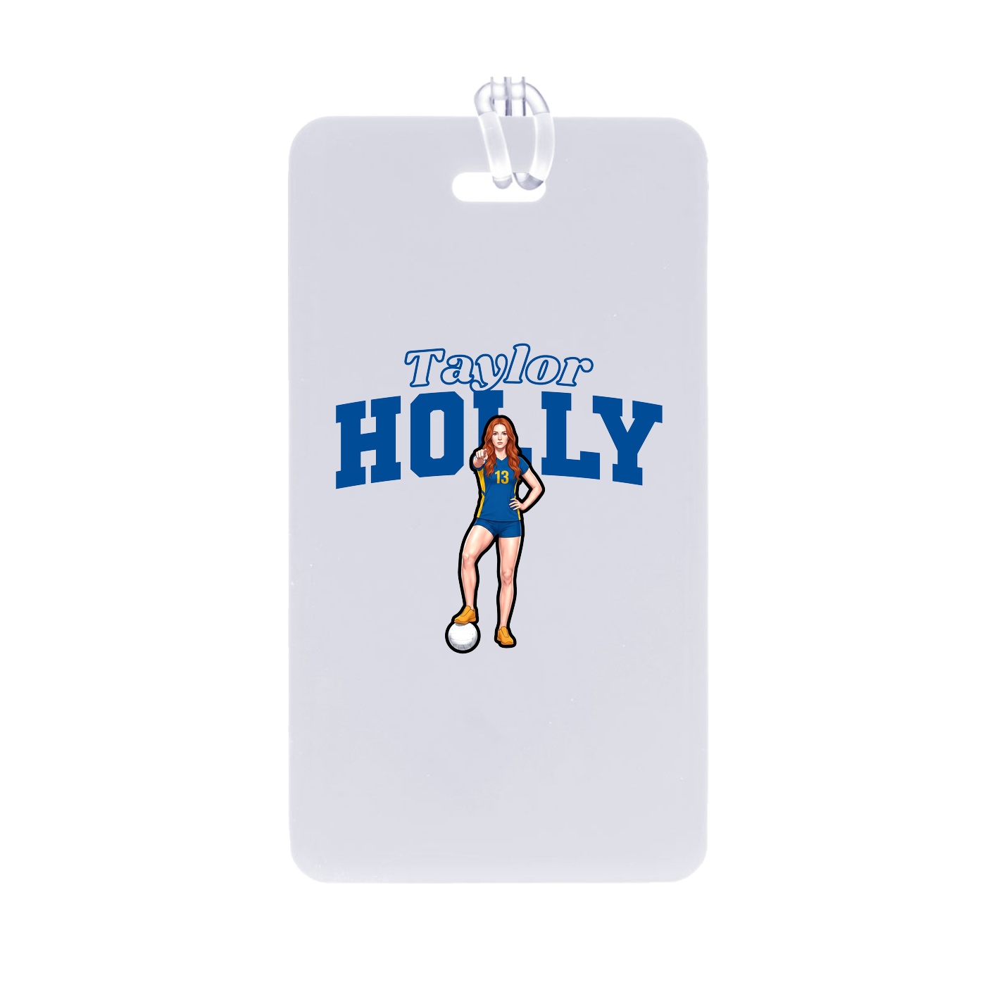 Bag Tag — Name Arch in Classic