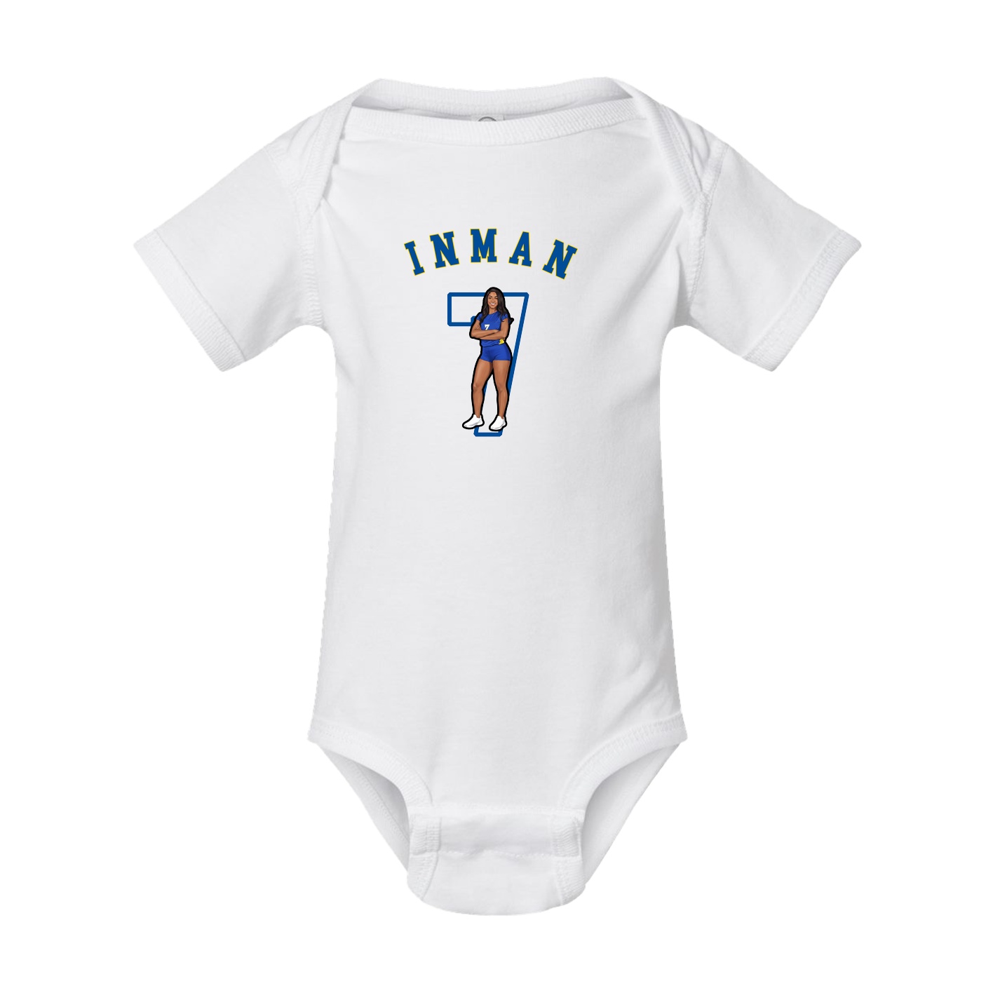 Baby Onesie — Shirsey Arch in White