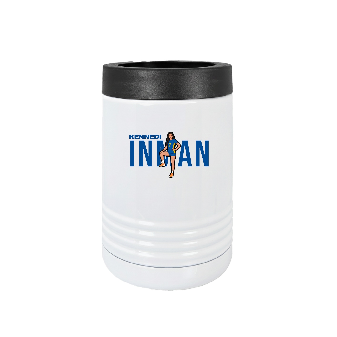 Beverage Holder — Player Name in White