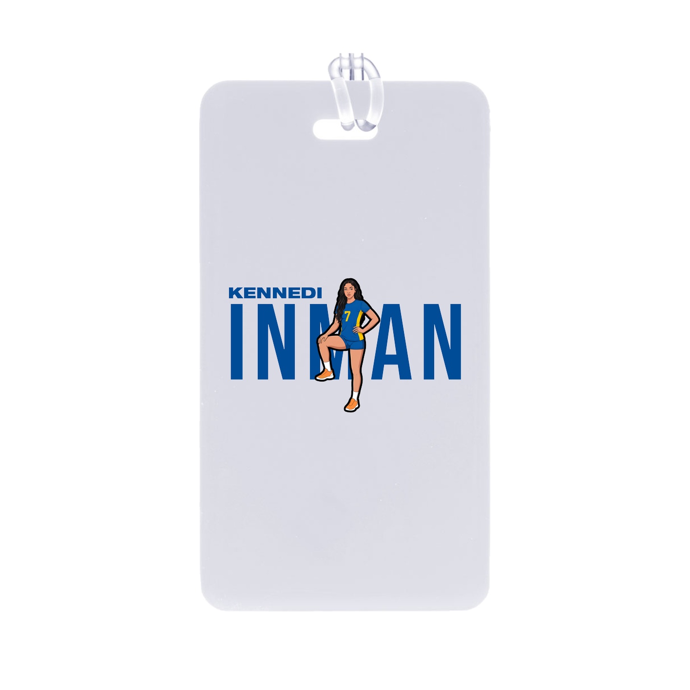 Bag Tag — Player Name in Classic