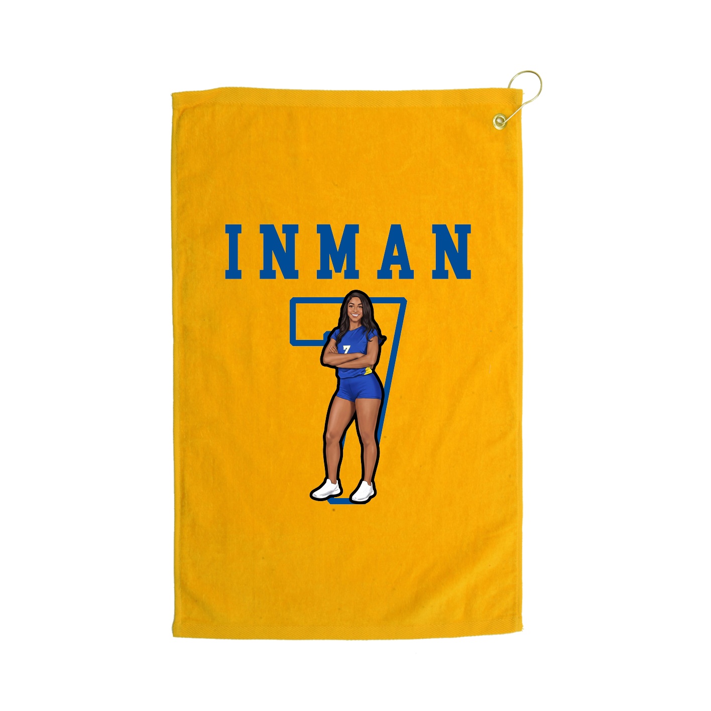 Golf Towel — Shirsey in Gold