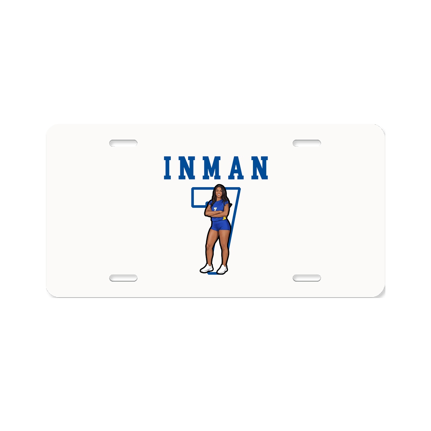 License Plate — Shirsey in Classic