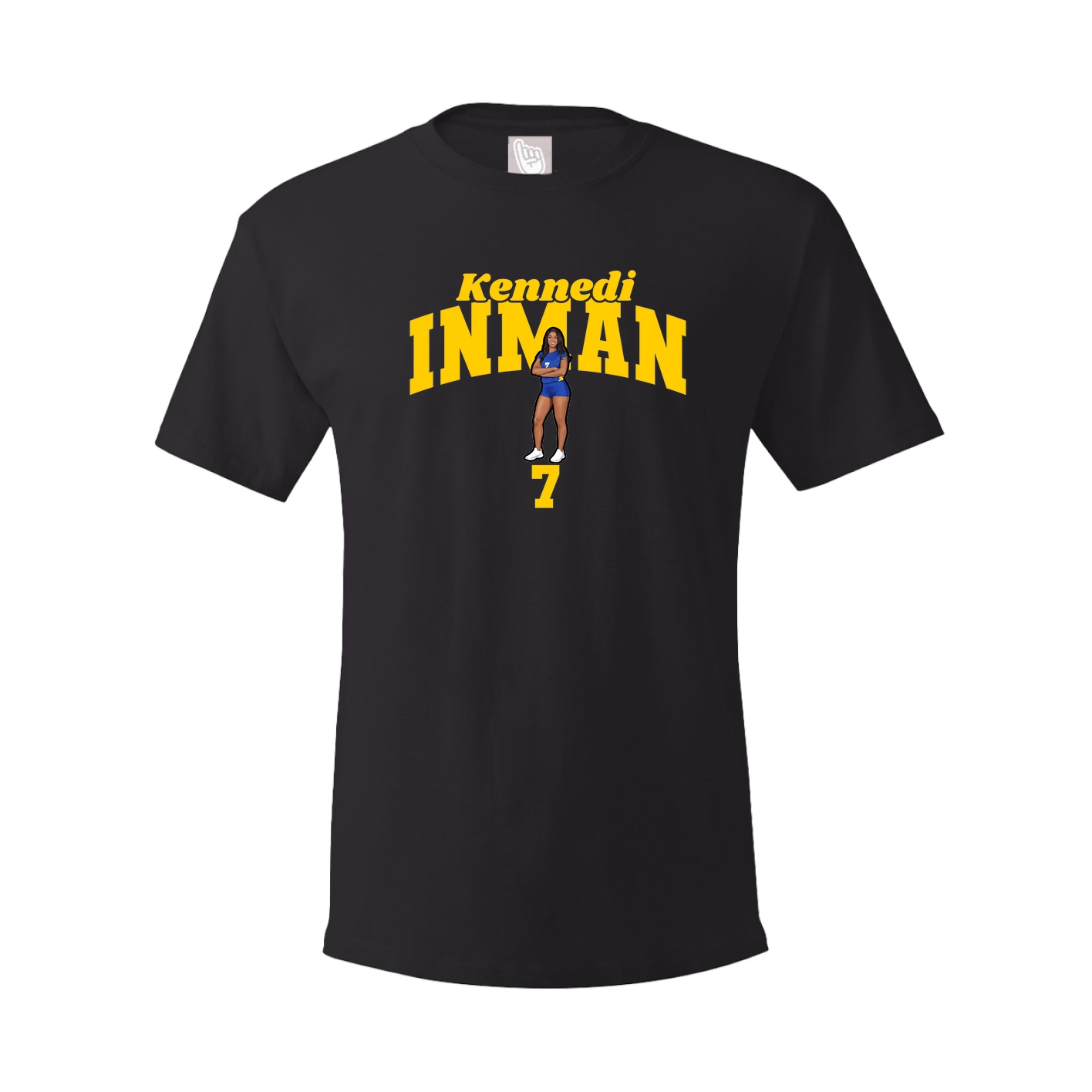 Tee — Signature Arch in Black