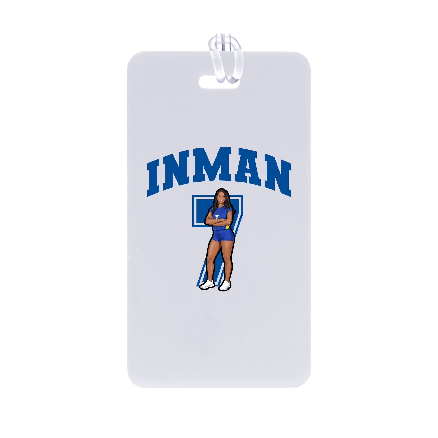 Bag Tag — Number in Classic