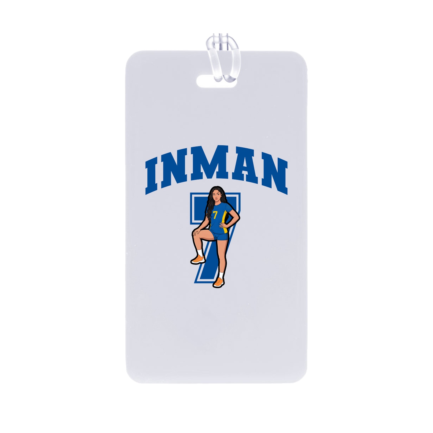 Bag Tag — Number in Classic