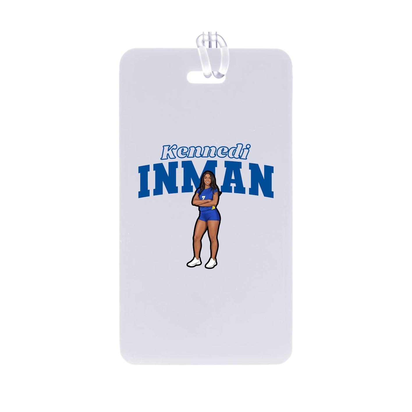 Bag Tag — Name Arch in Classic
