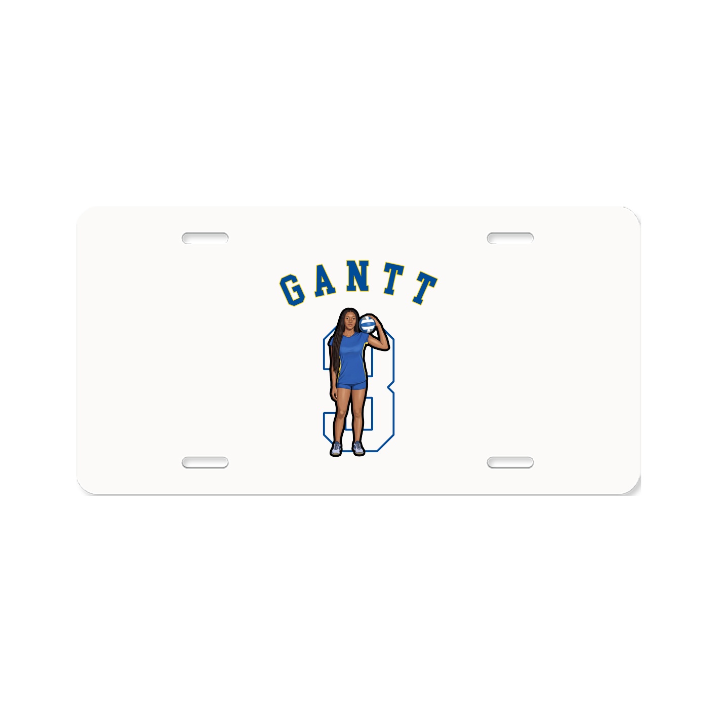 License Plate — Shirsey Arch in Classic