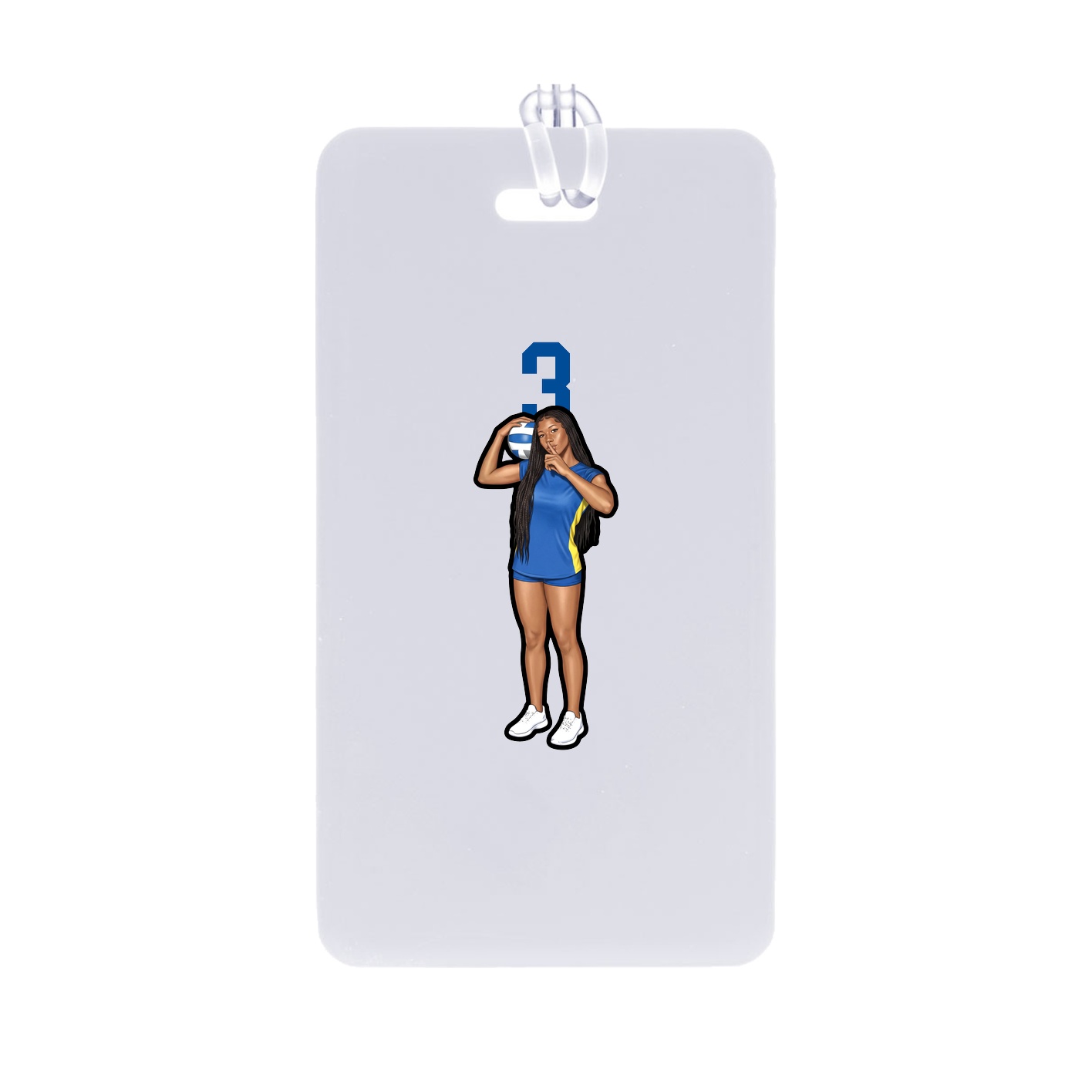 Bag Tag — Number Top in Classic