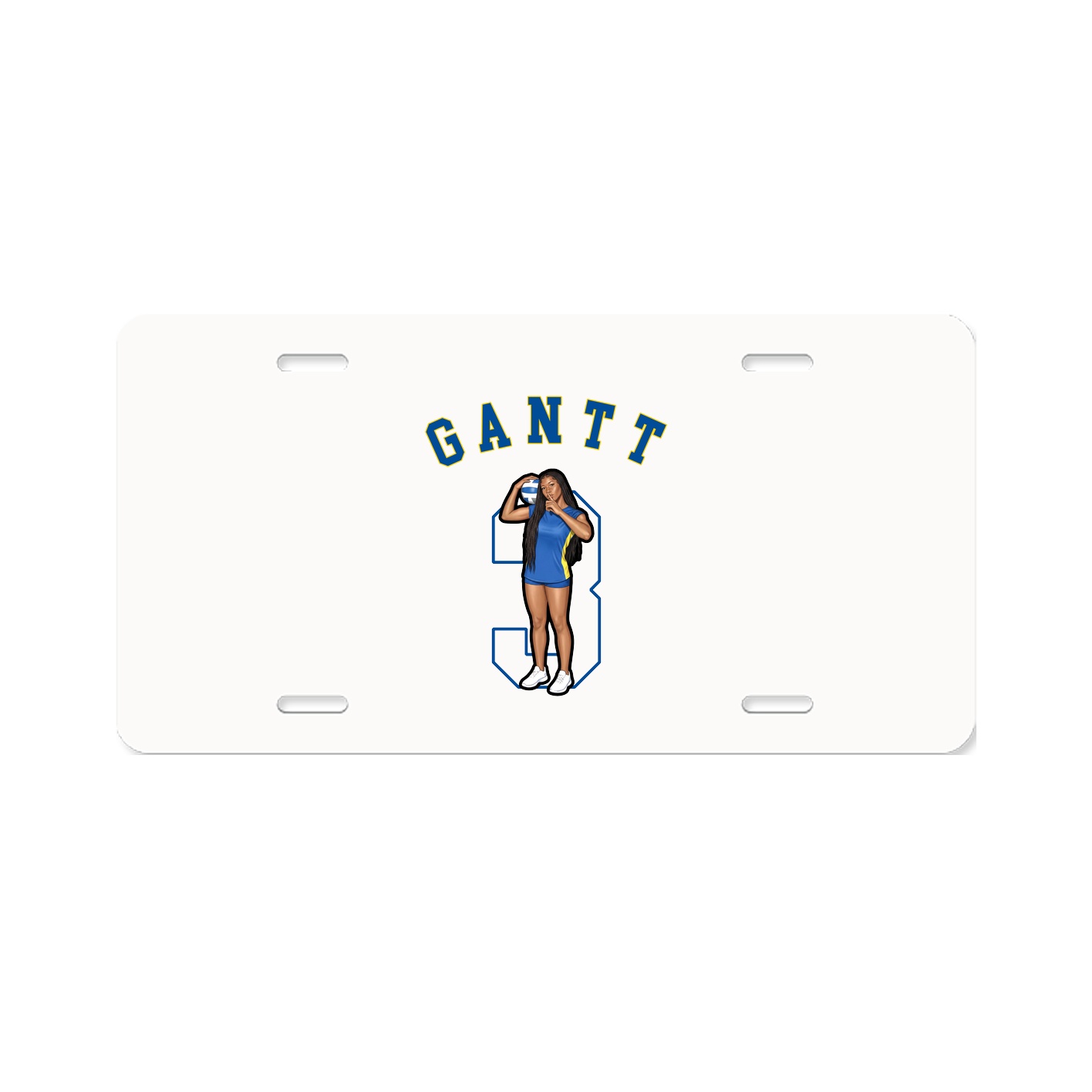 License Plate — Shirsey Arch in Classic