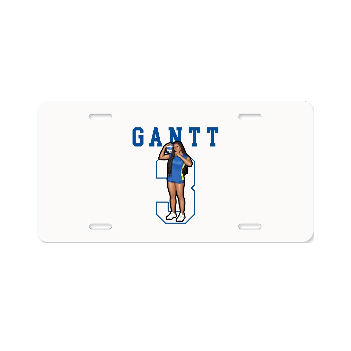License Plate — Shirsey in Classic