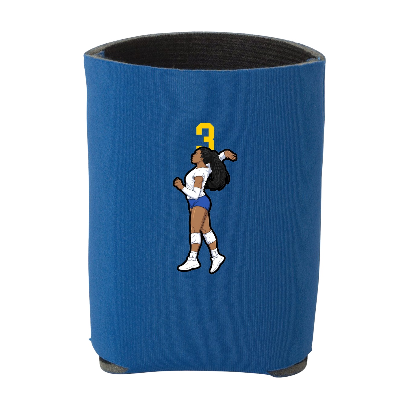 Can Holder — Number Top in Royal