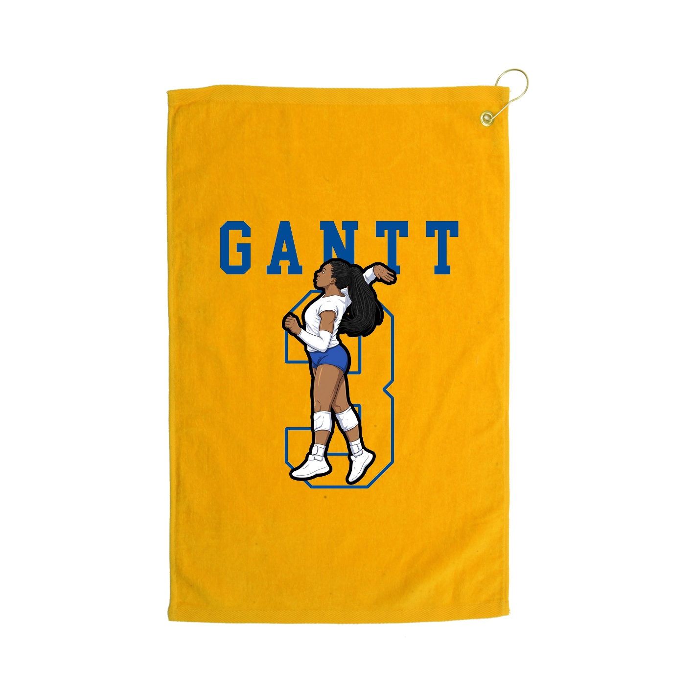 Golf Towel — Shirsey in Gold