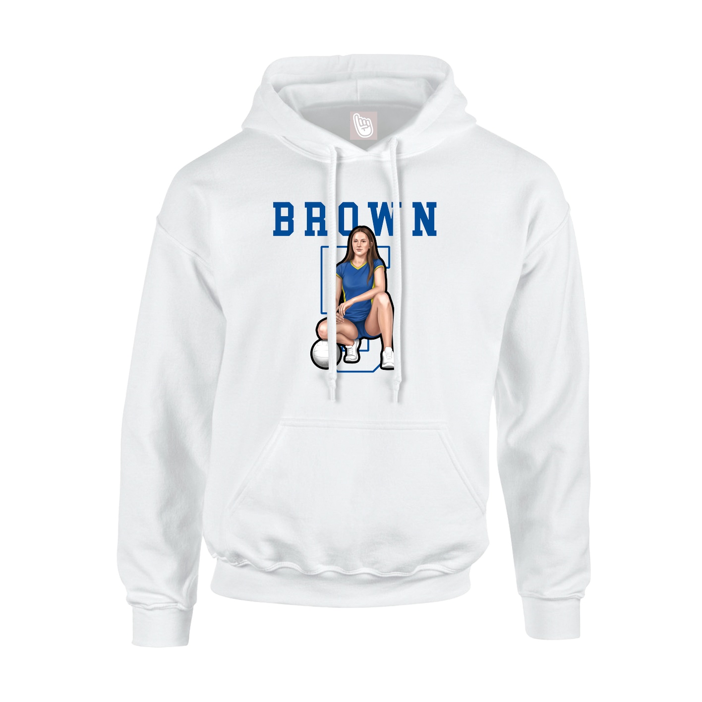 Youth Hoodie — Shirsey in White