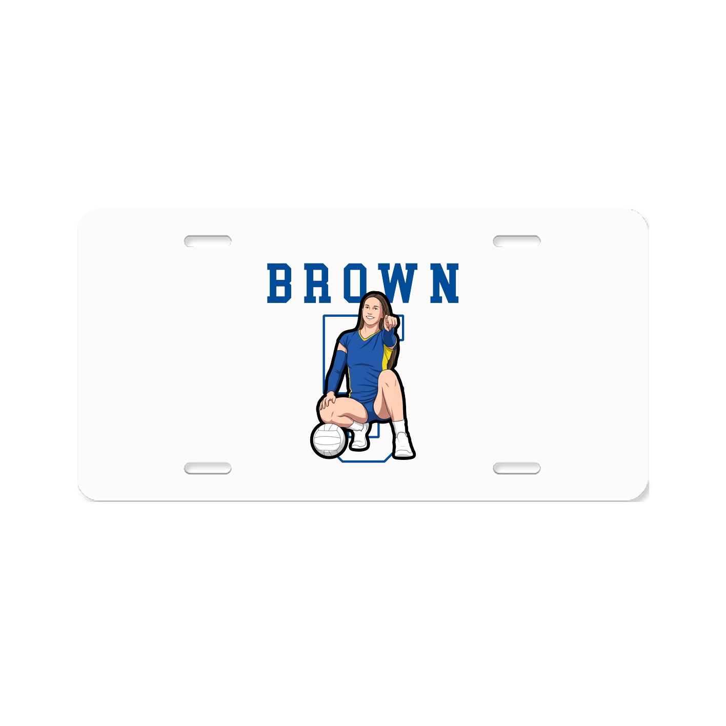 License Plate — Shirsey in Classic
