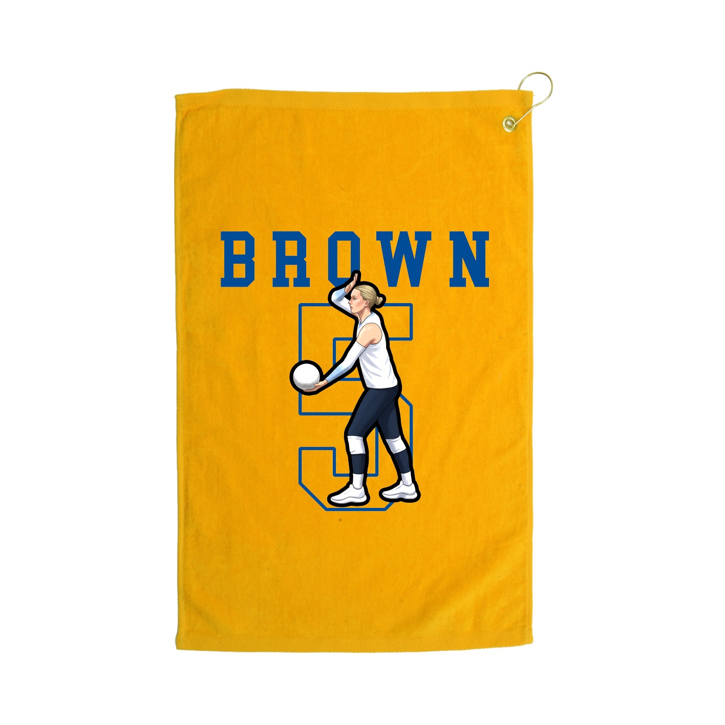 Golf Towel — Shirsey in Gold