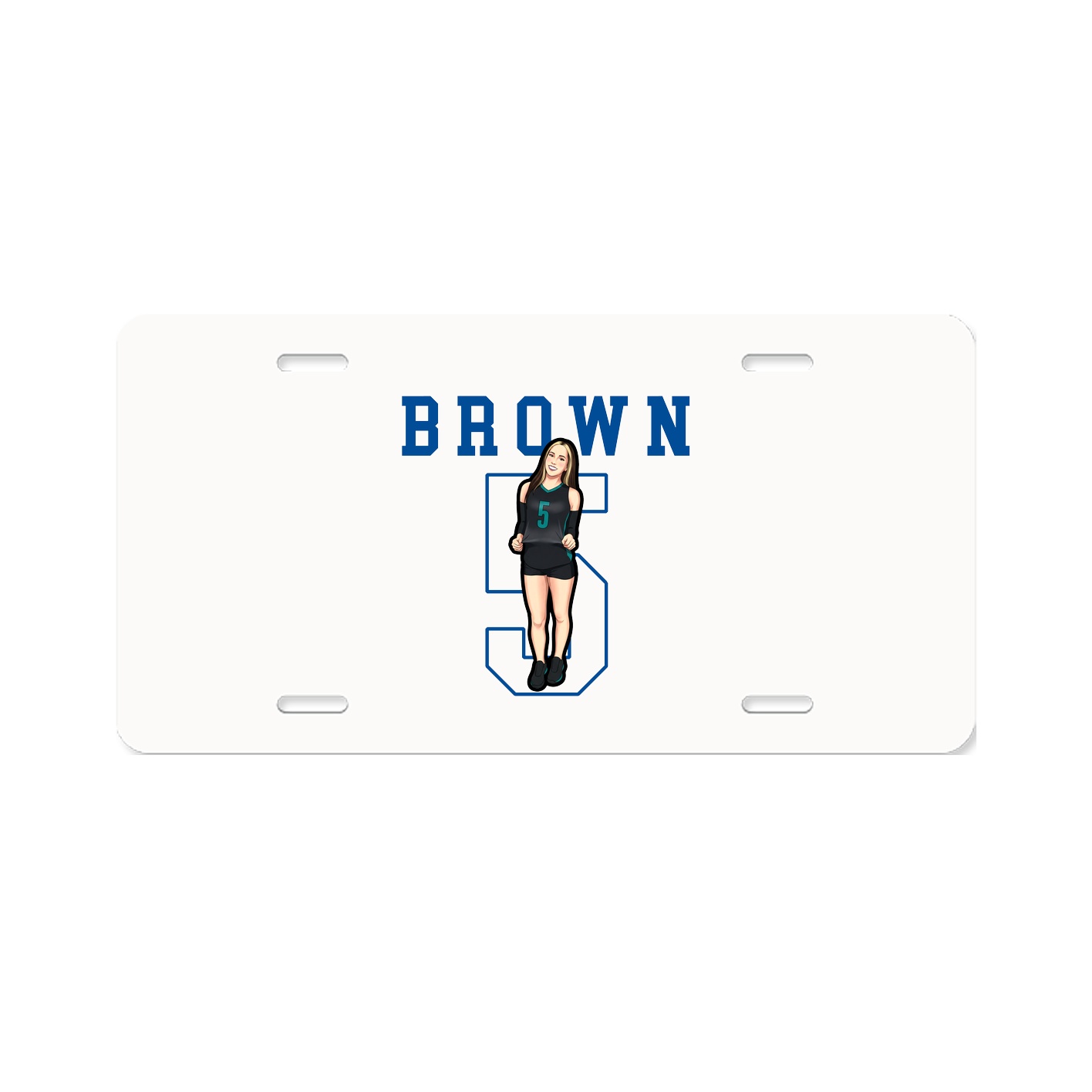License Plate — Shirsey in Classic
