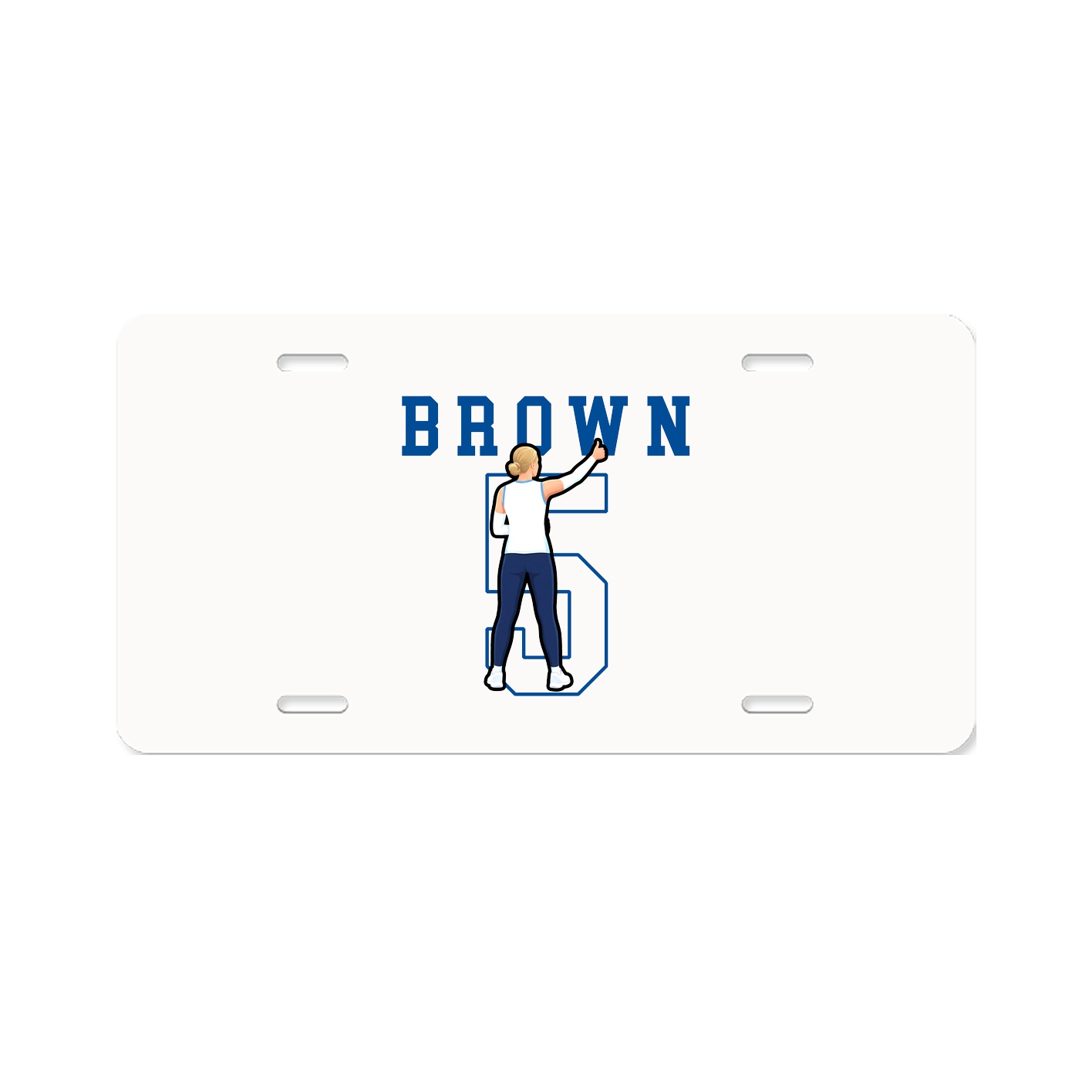 License Plate — Shirsey in Classic