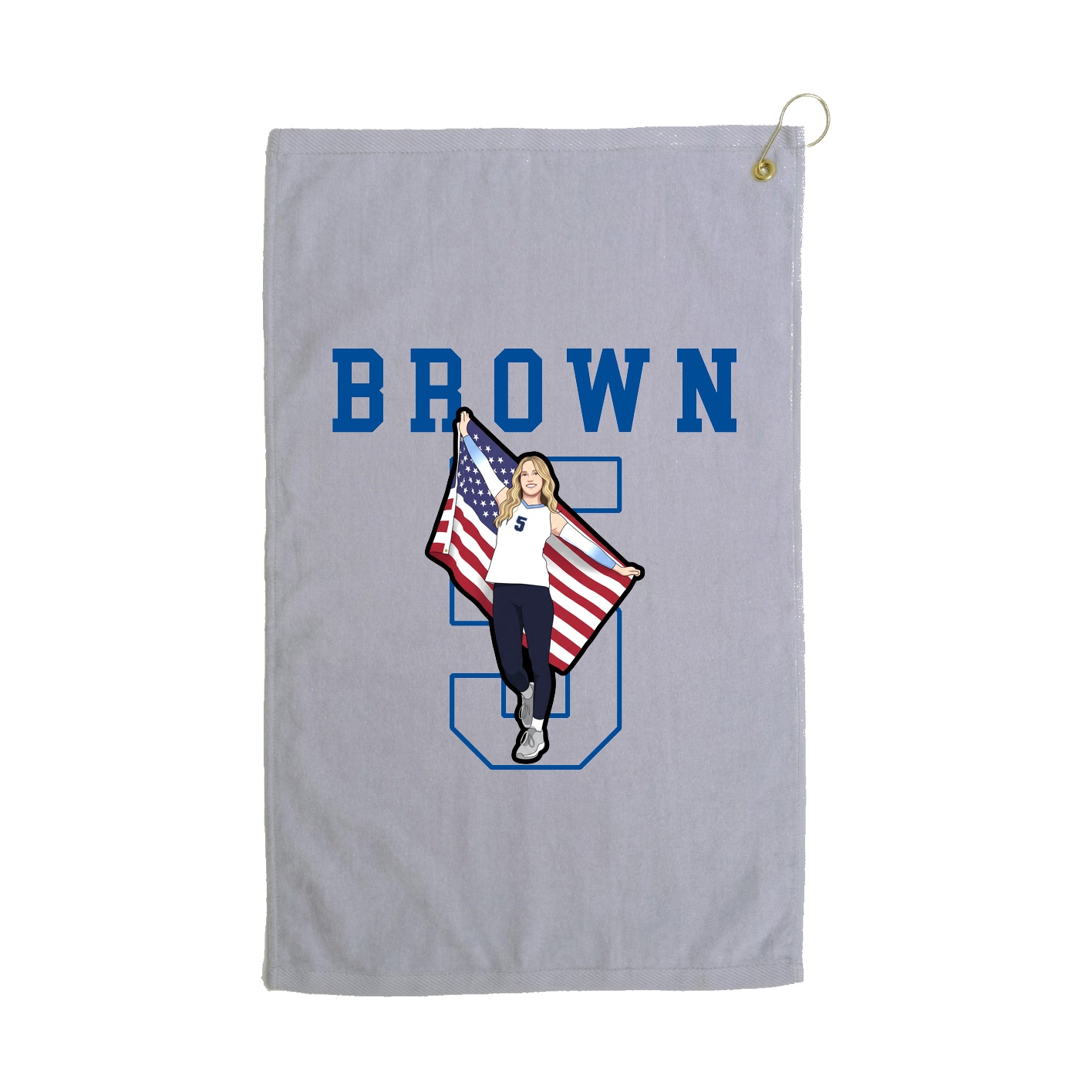 Golf Towel — Shirsey in Grey