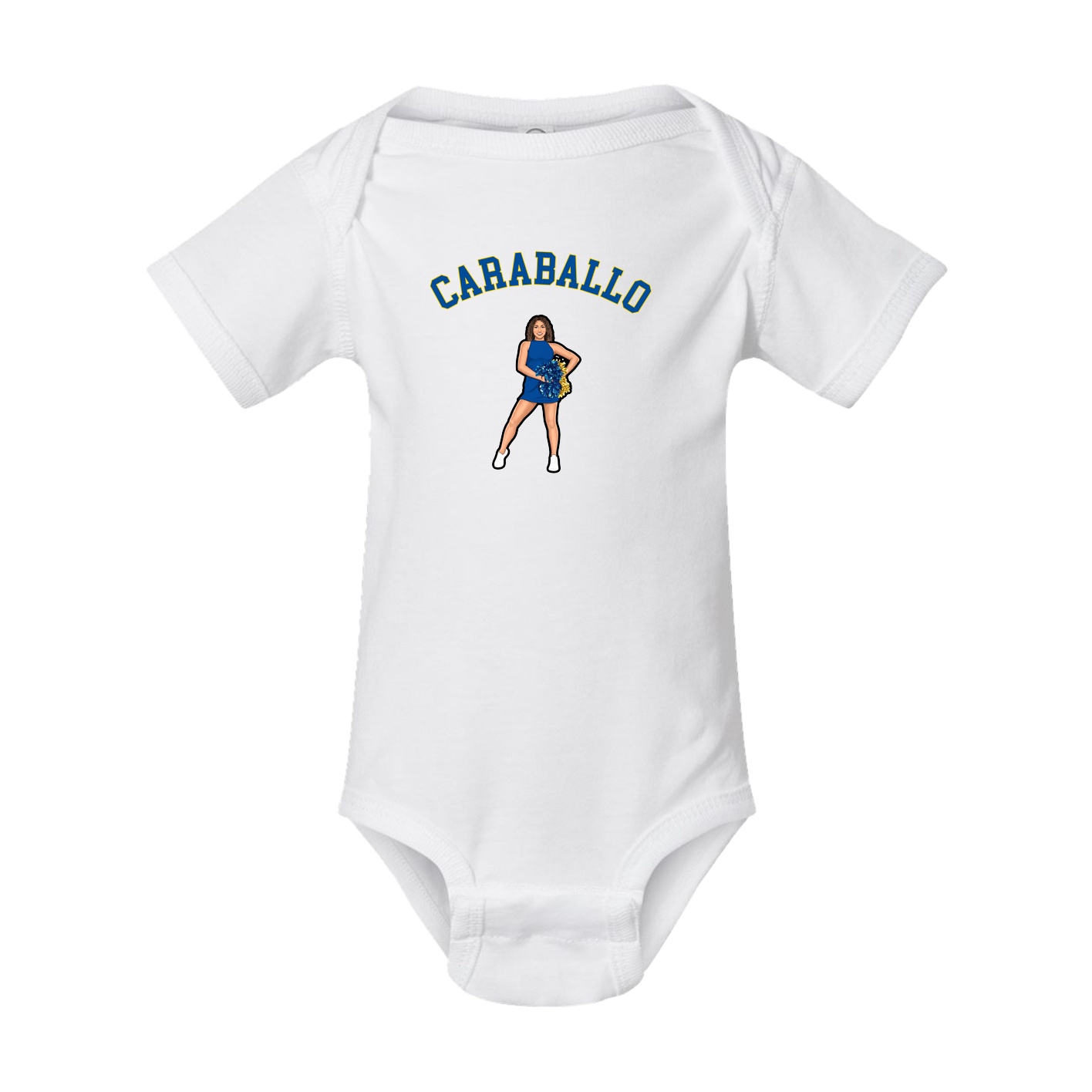 Baby Onesie — Shirsey Arch in White