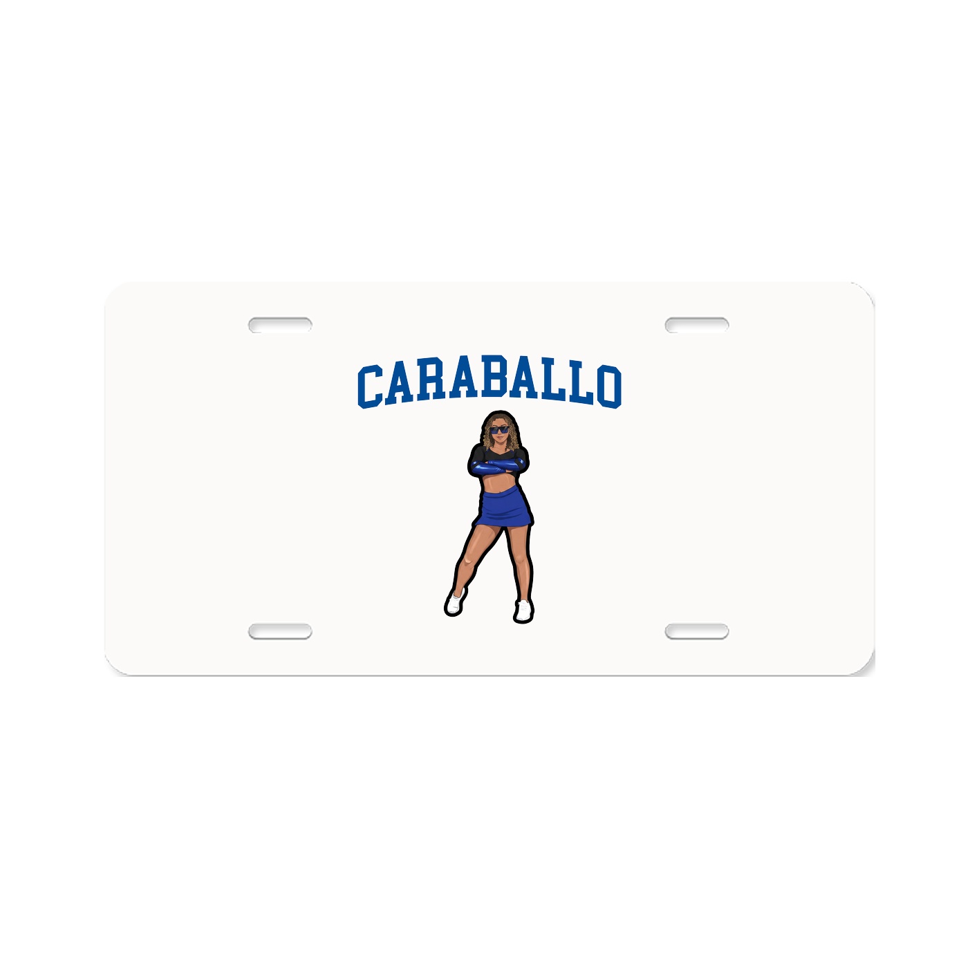 License Plate — Shirsey in Classic