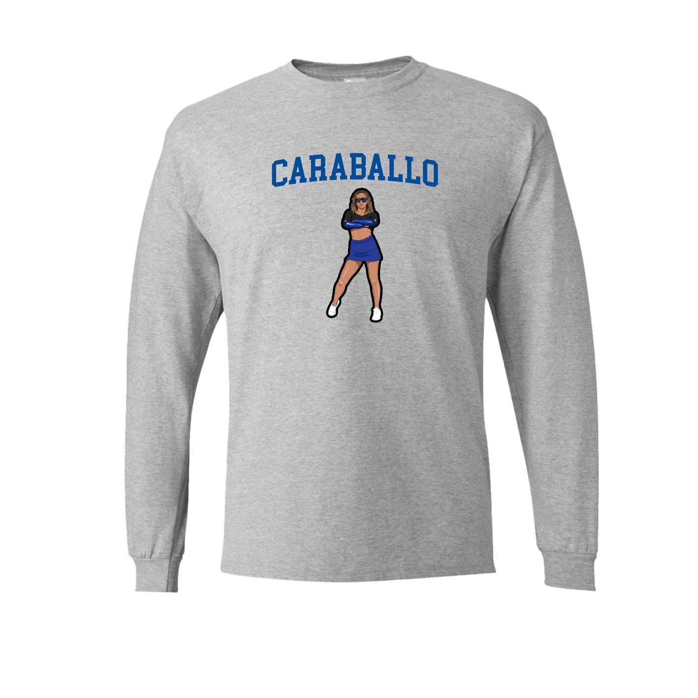 Long Sleeve Tee — Shirsey in Grey