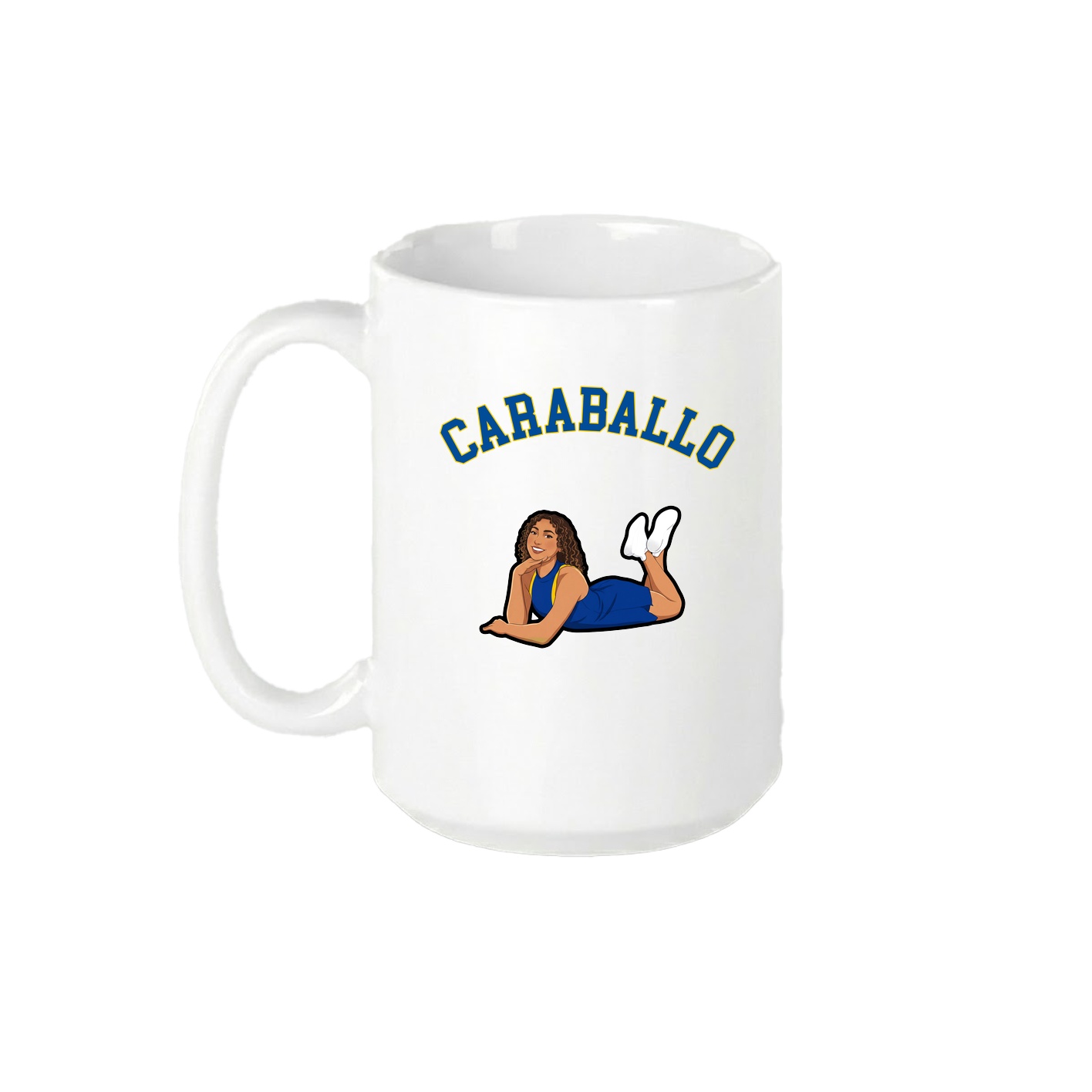 15oz Coffee Mug — Shirsey Arch in White