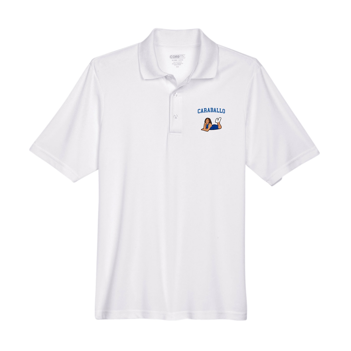 Performance Polo — Shirsey in White