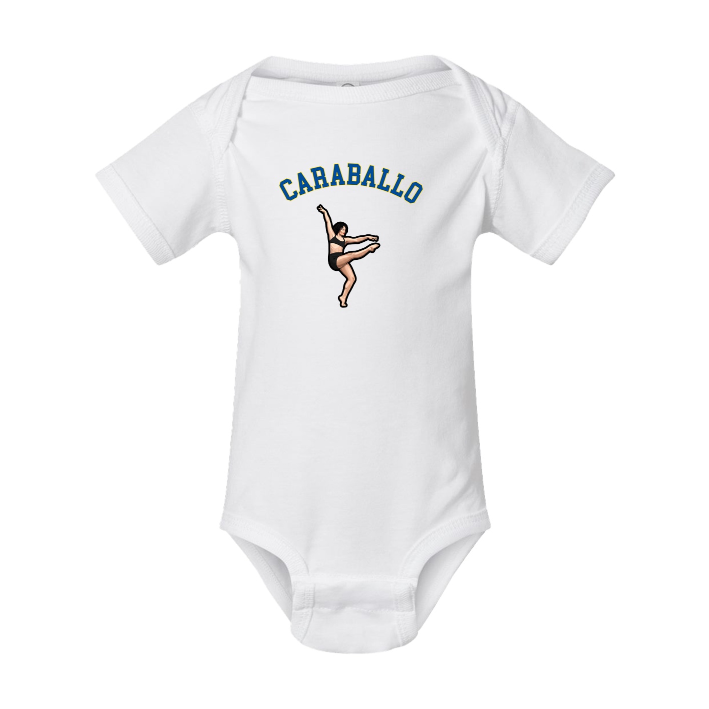 Baby Onesie — Shirsey Arch in White