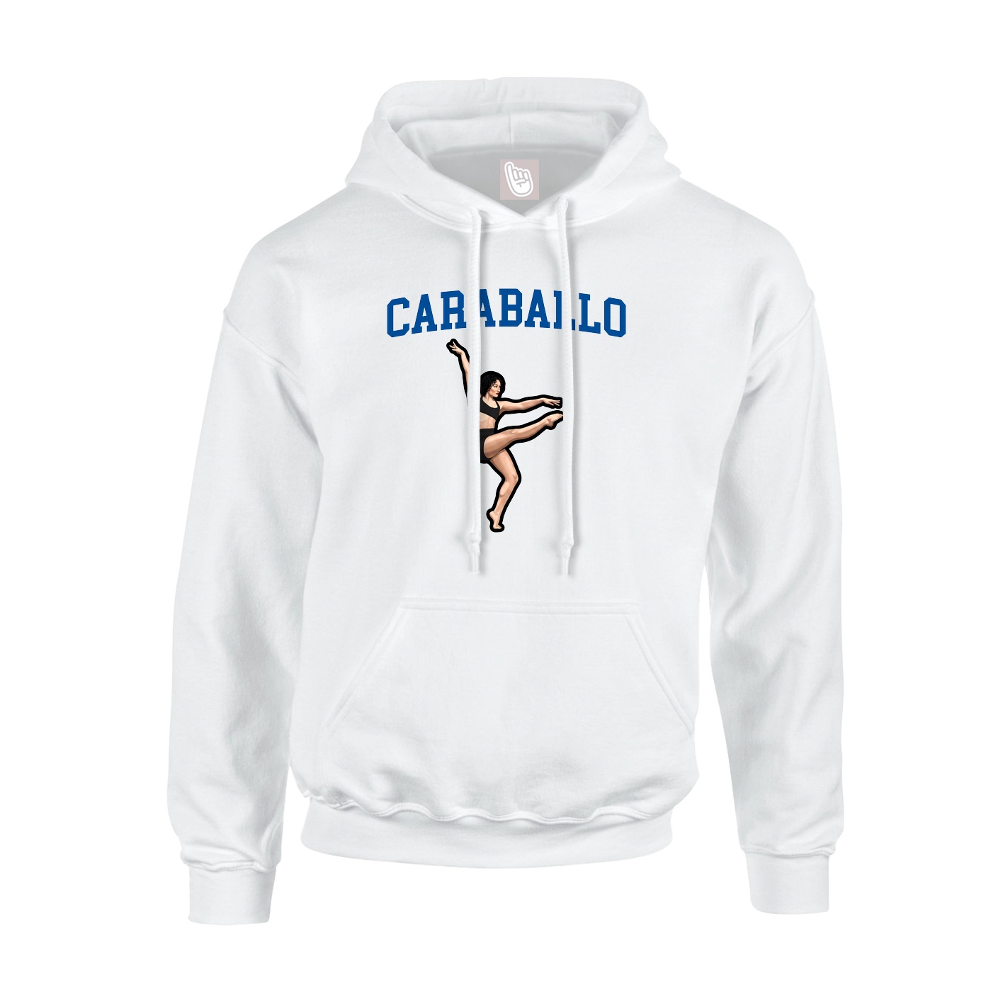 Hoodie — Shirsey in White