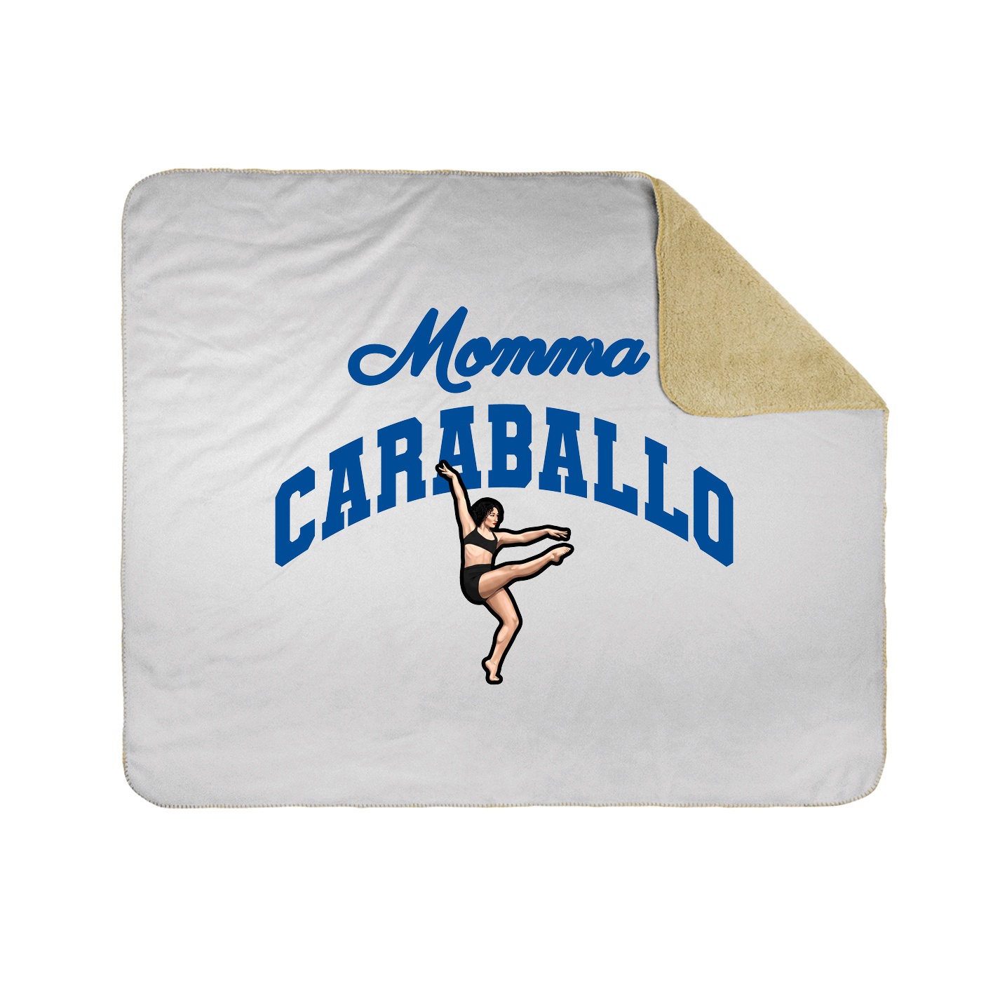 Throw Blanket — Mothers Day Arch in White