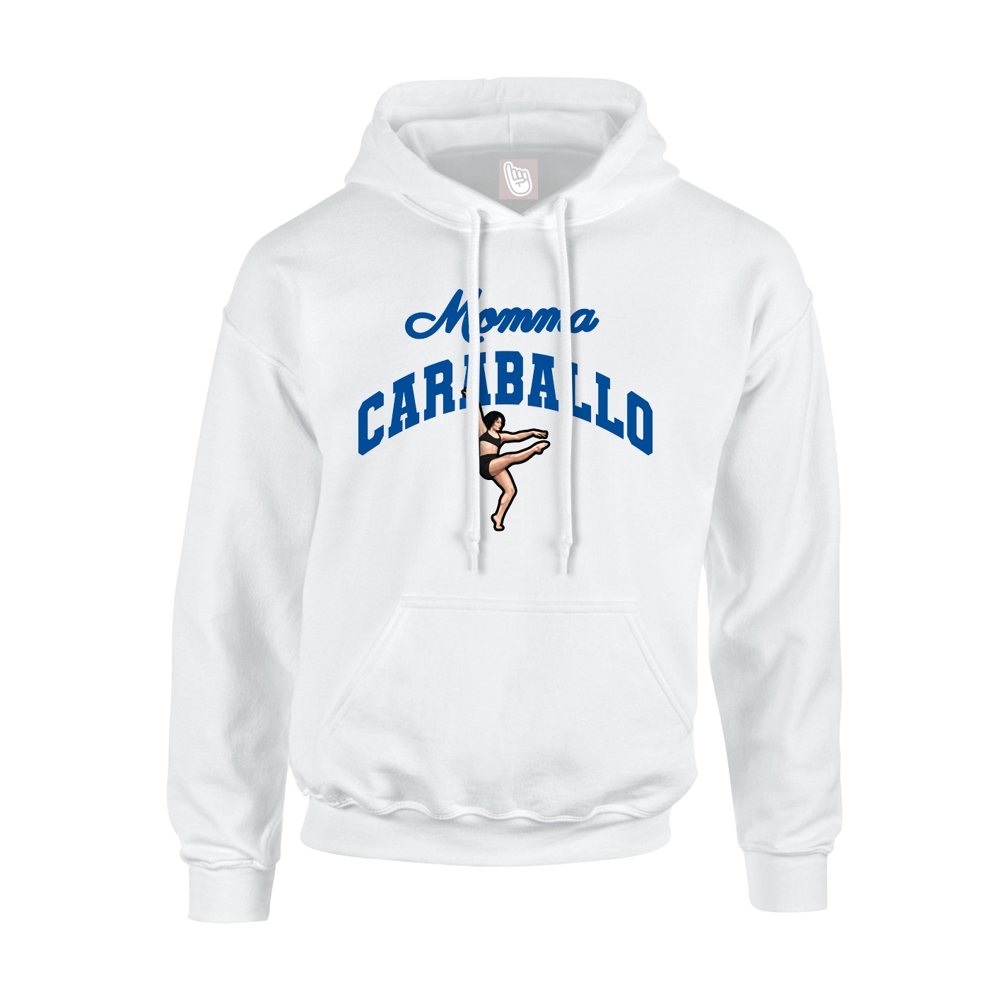 Hoodie — Mothers Day Arch in White