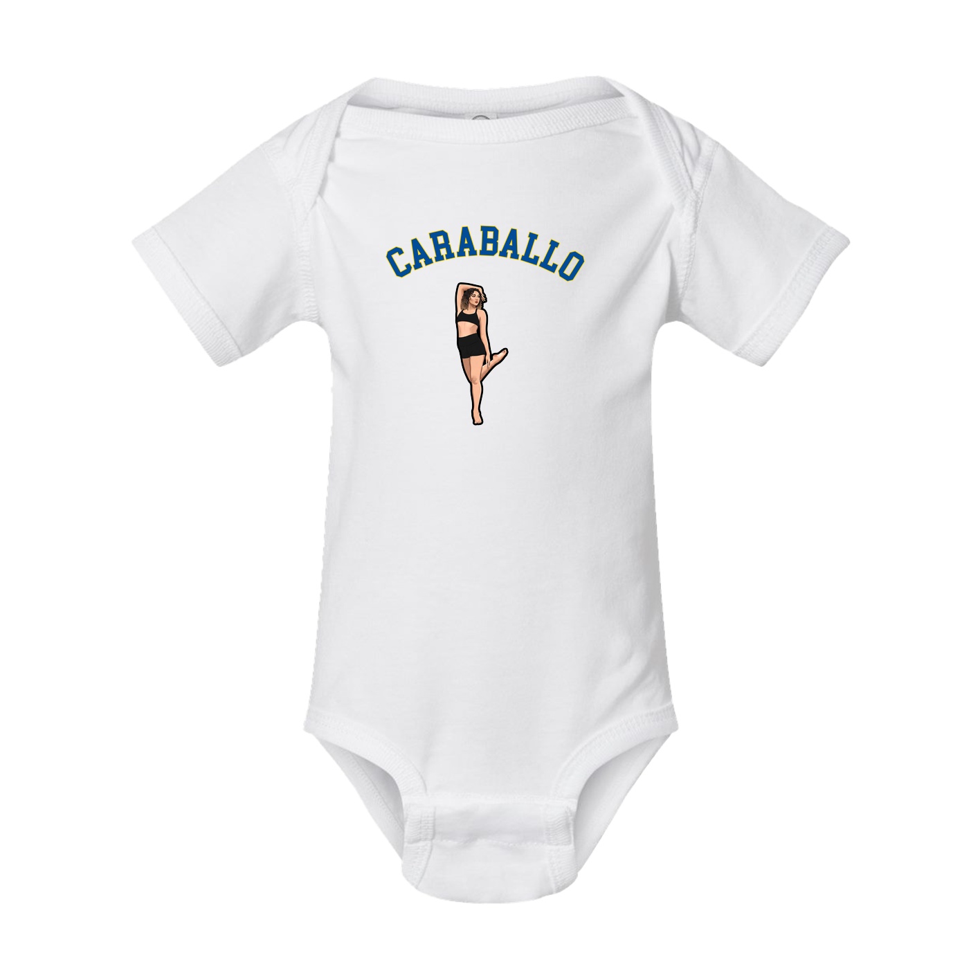 Baby Onesie — Shirsey Arch in White