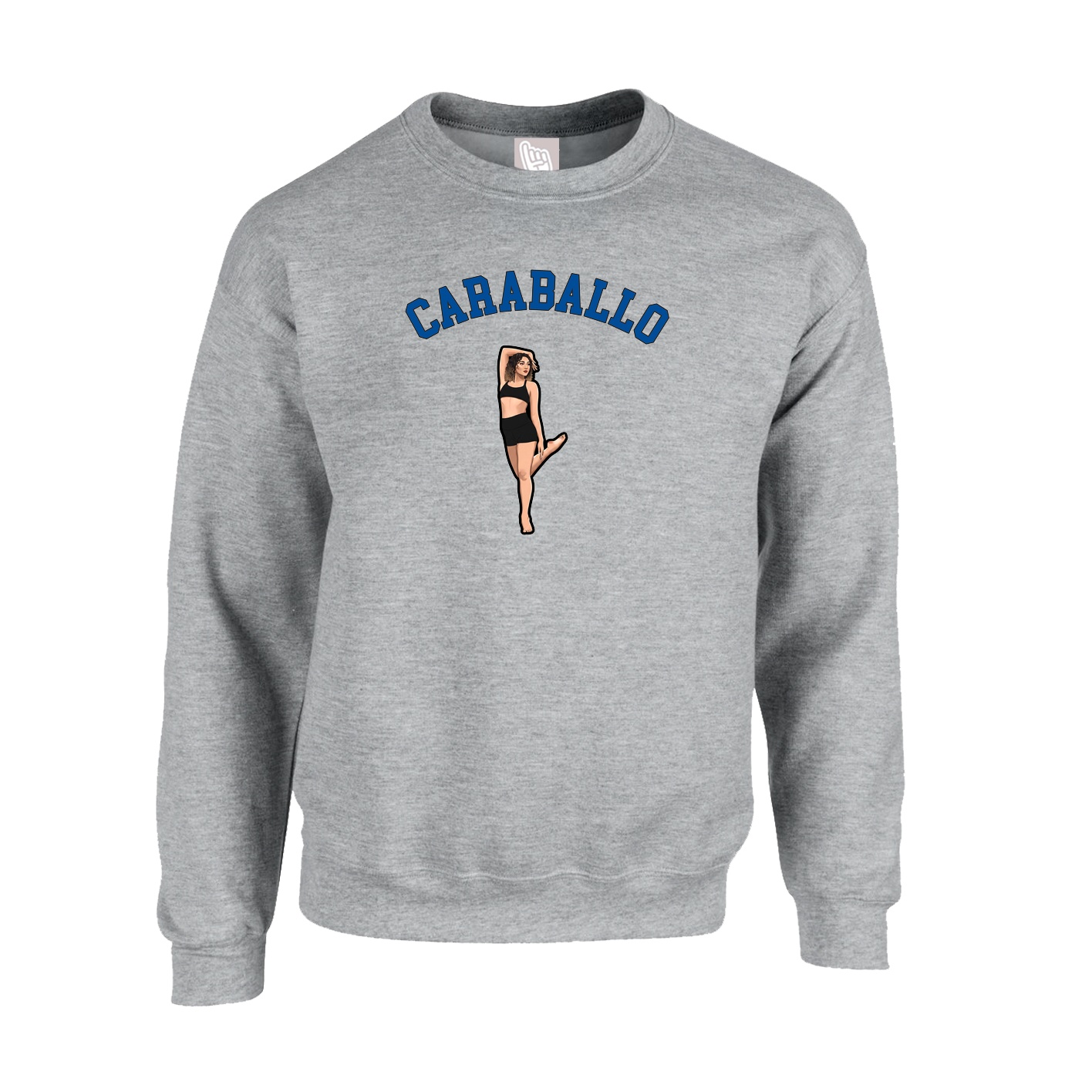 Fleece Crew — Shirsey Arch in Grey