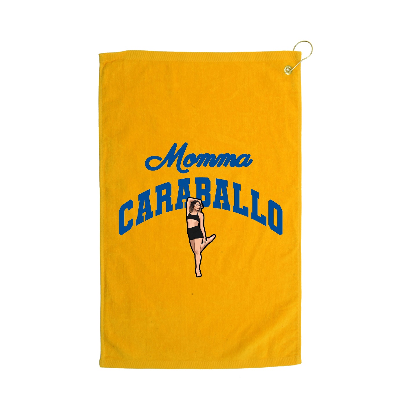 Golf Towel — Mothers Day Arch in Gold