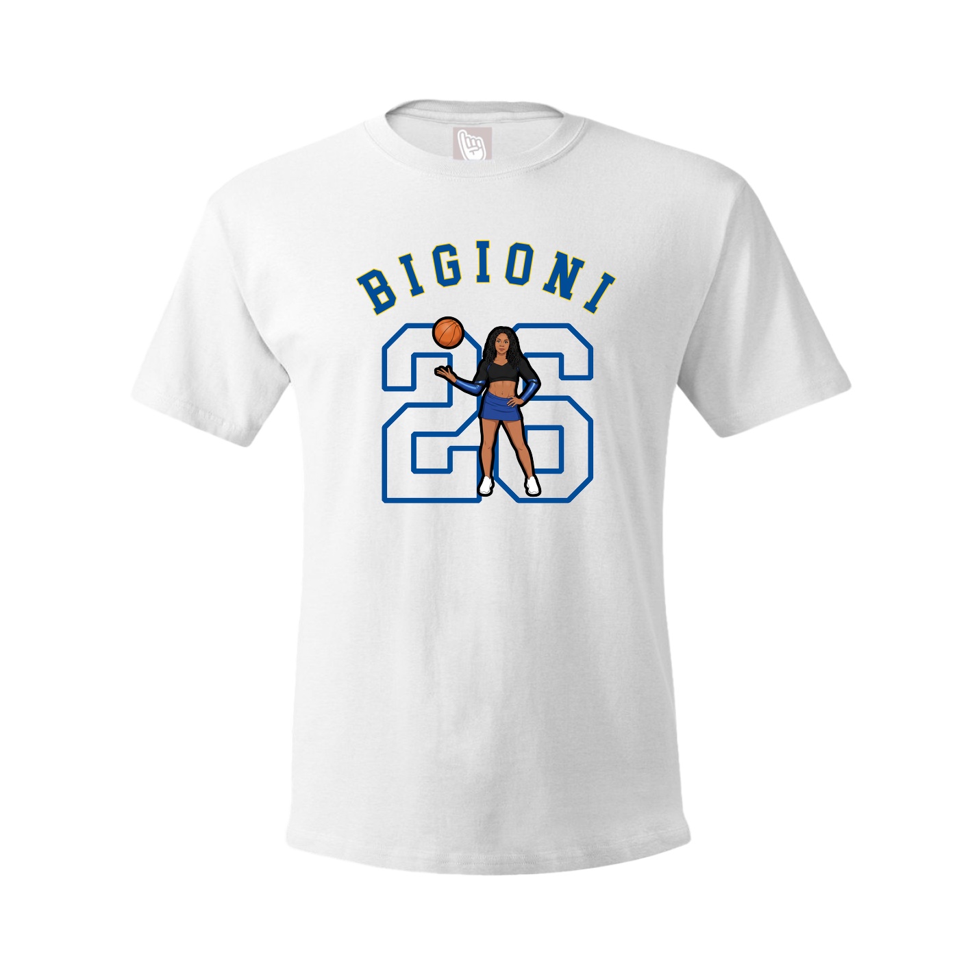 Youth Tee — Shirsey Arch in White
