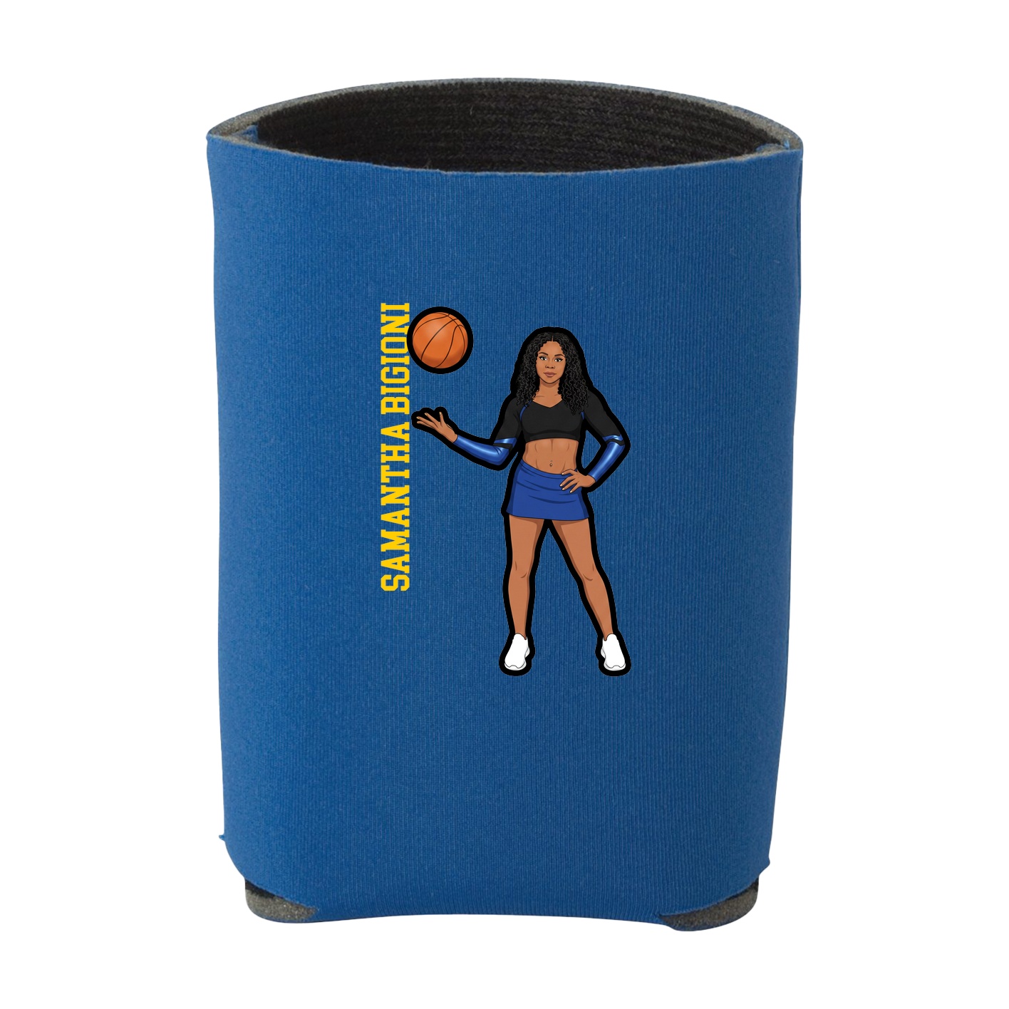 Can Holder — Name Vertical in Royal