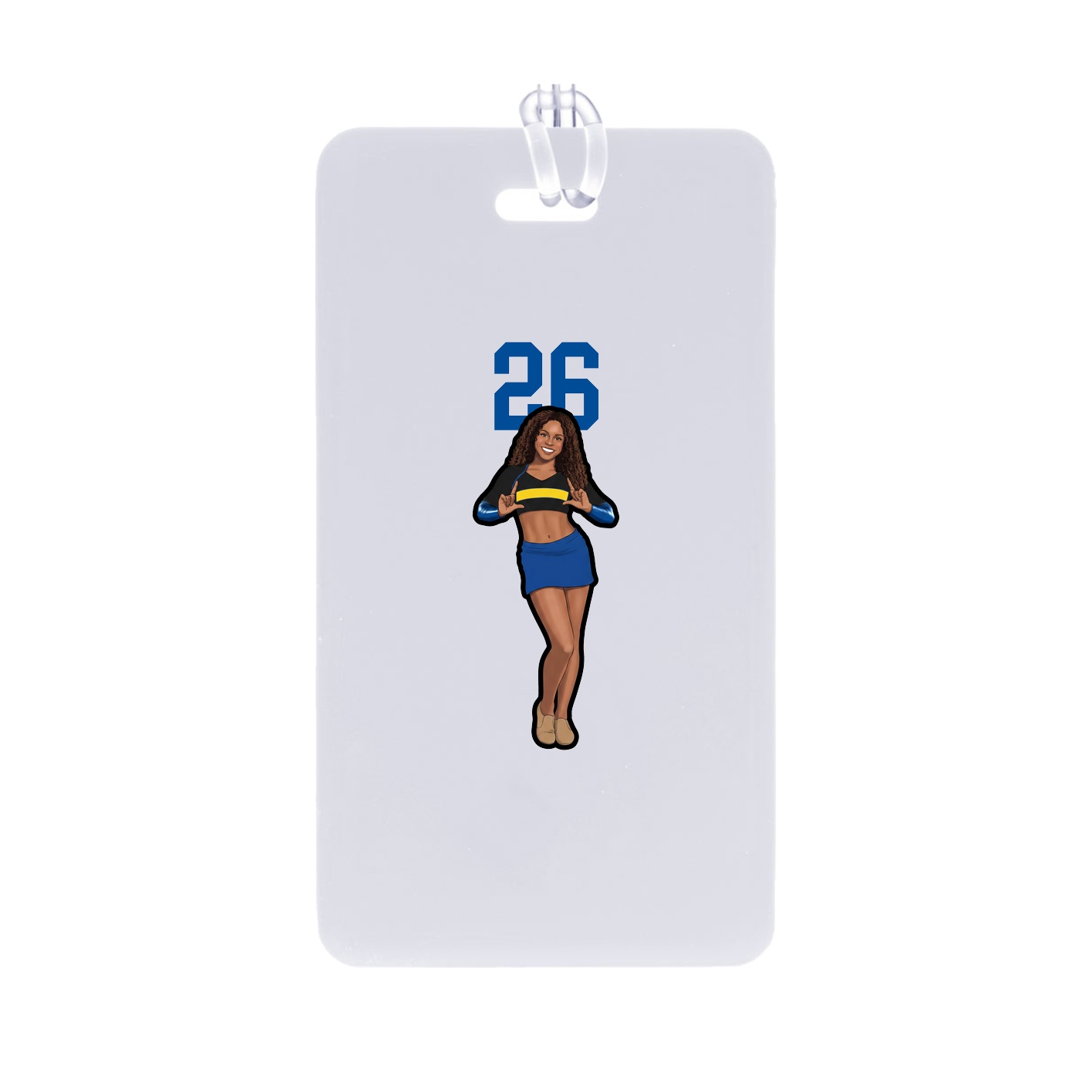 Bag Tag — Number Top in Classic