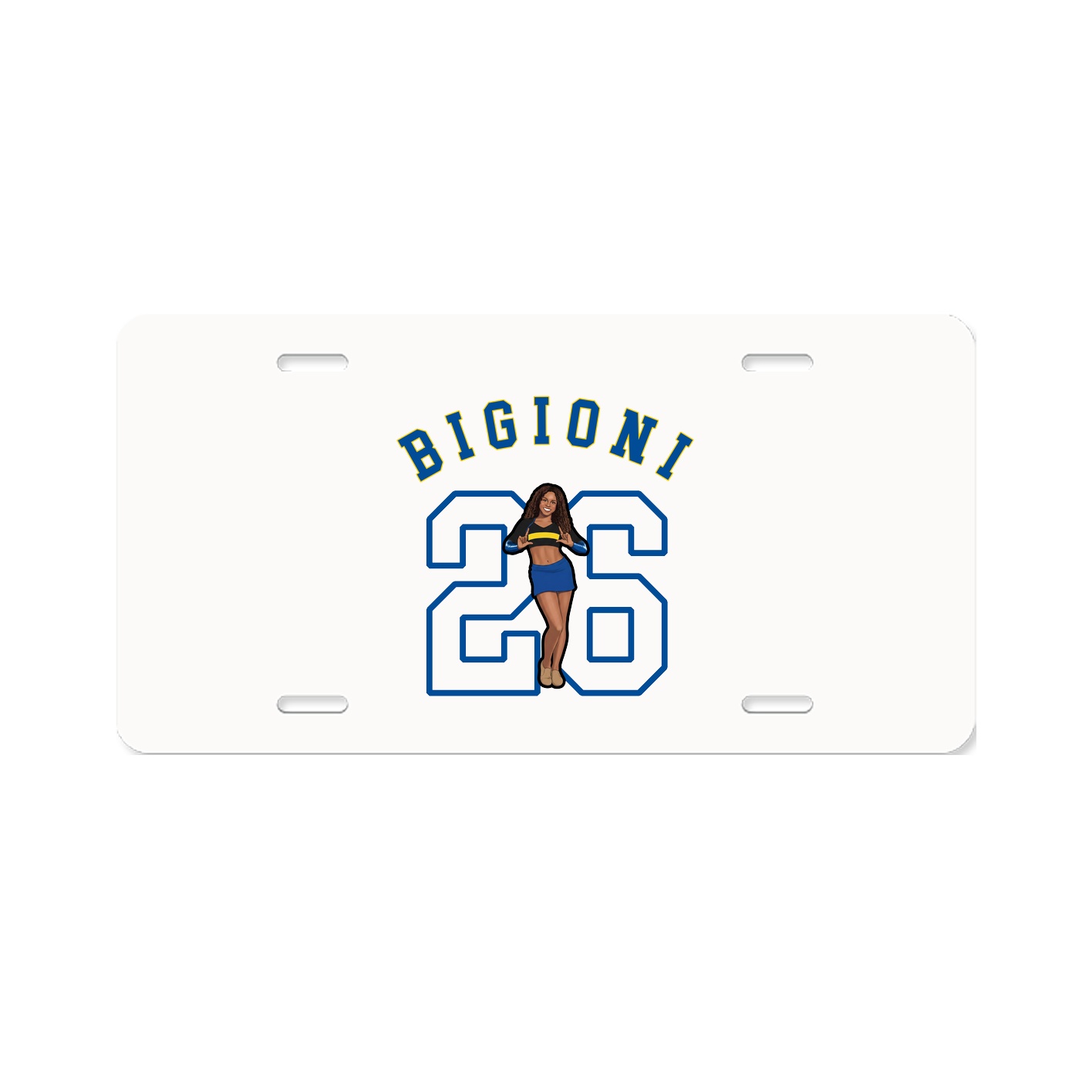 License Plate — Shirsey Arch in Classic