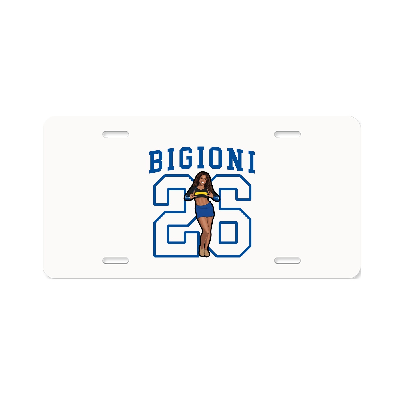 License Plate — Shirsey in Classic
