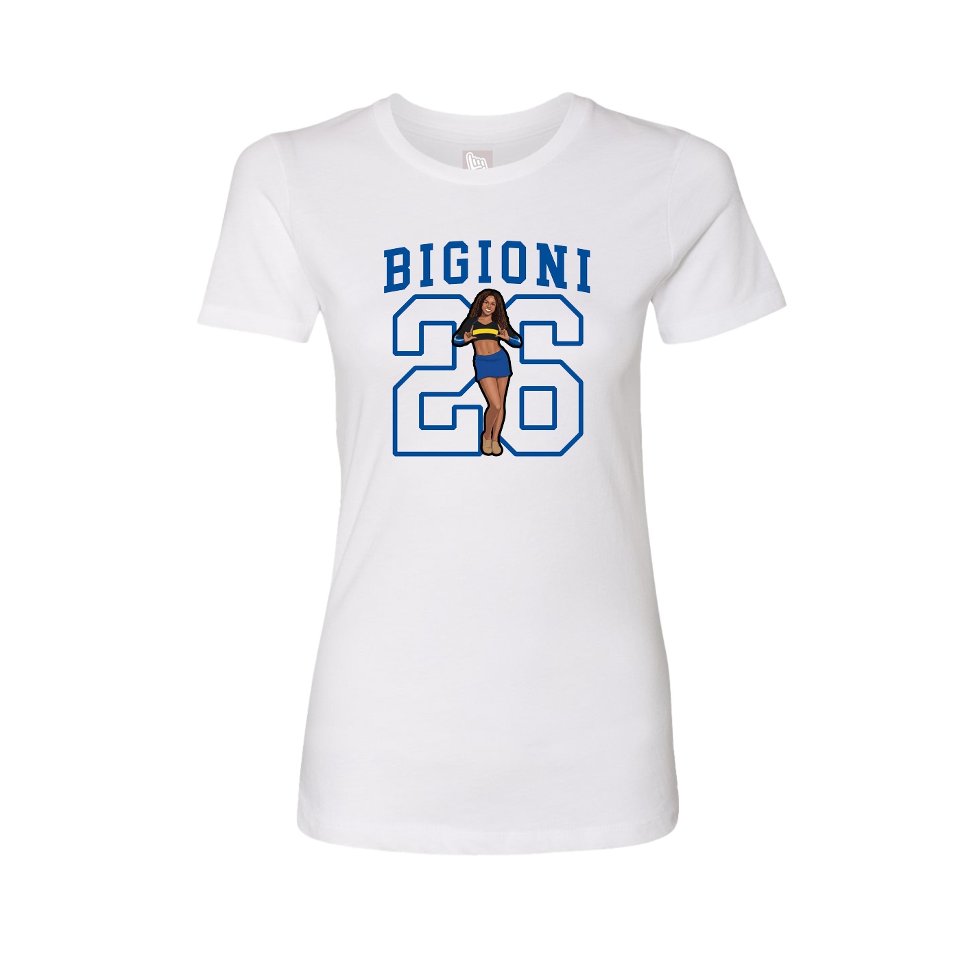Fitted Women's Tee — Shirsey in White