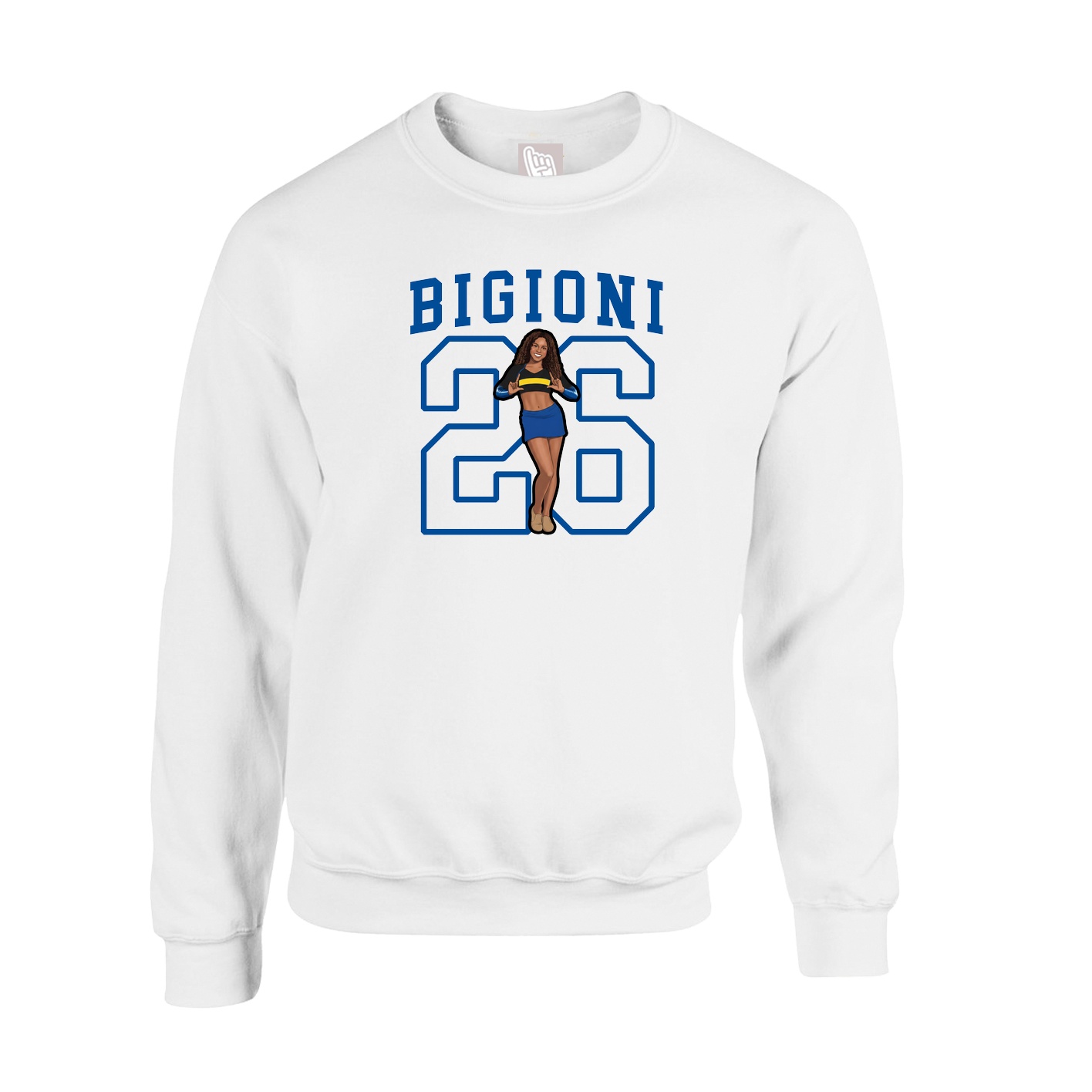Fleece Crew — Shirsey in White