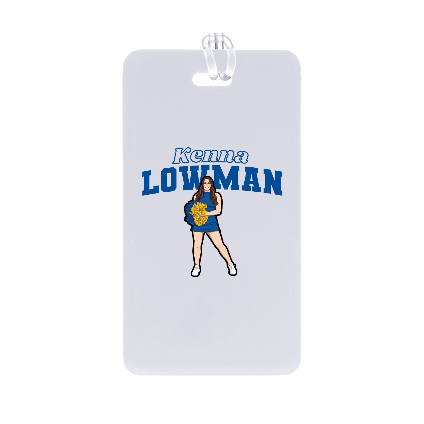 Bag Tag — Name Arch in Classic