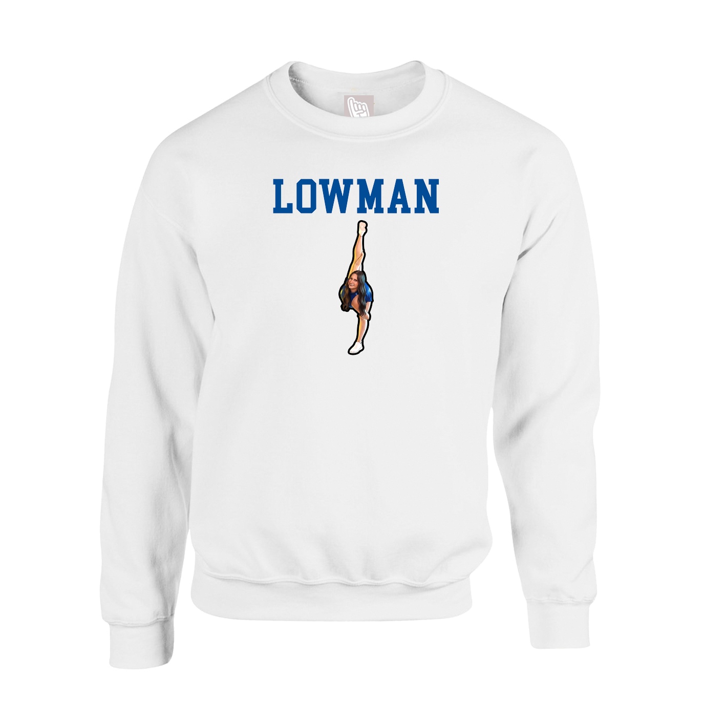 Fleece Crew — Shirsey in White