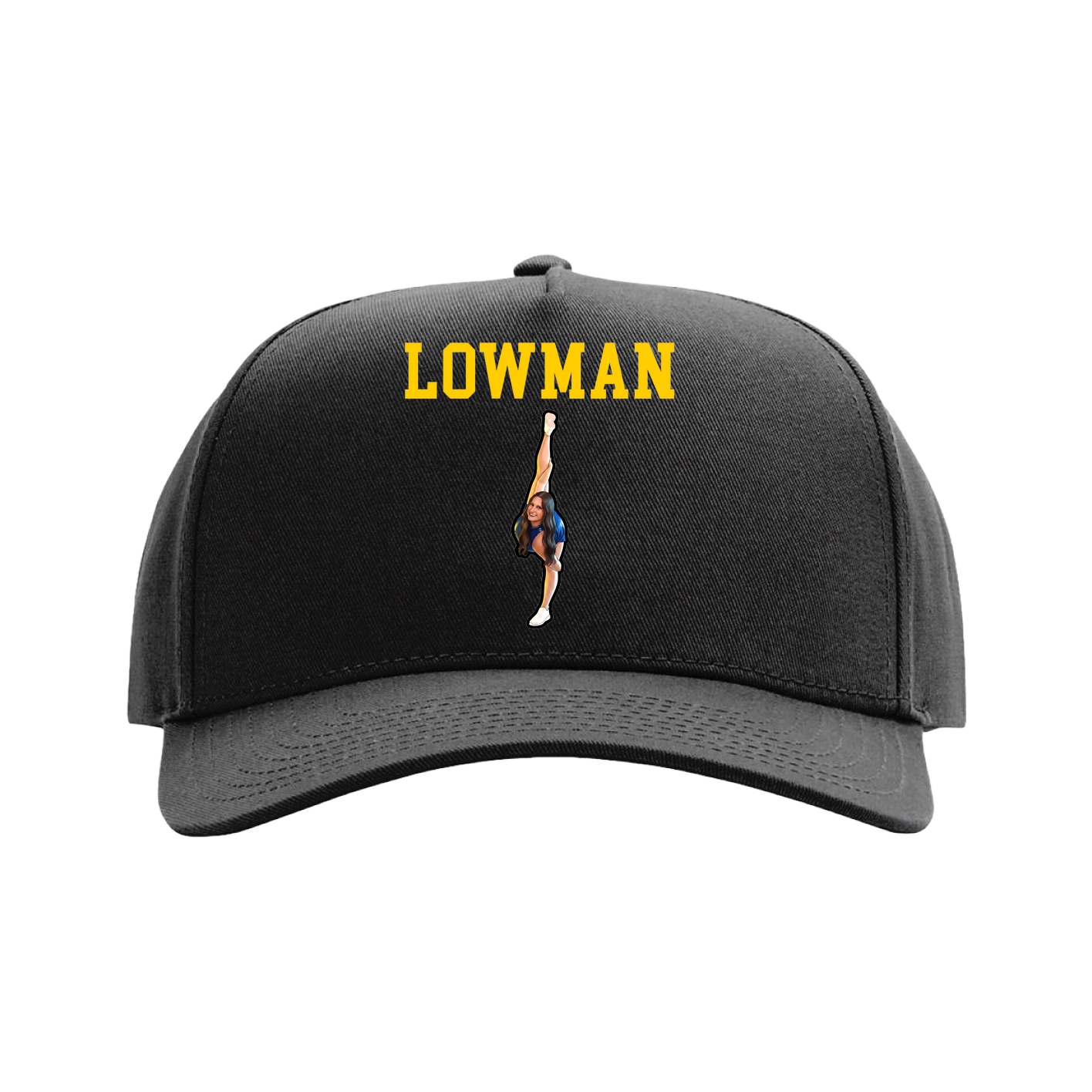 Full Fabric Five-Panel Champ Cap