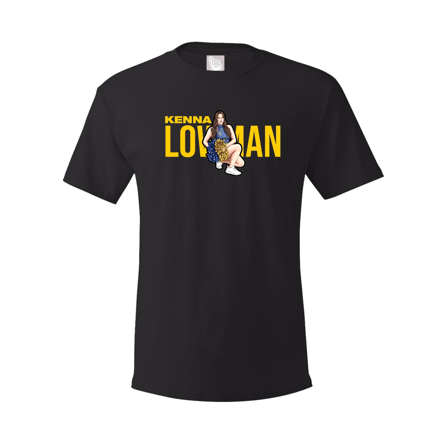 Youth Tee — Player Name in Black