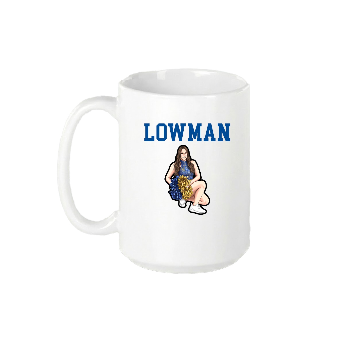 15oz Coffee Mug — Shirsey in White