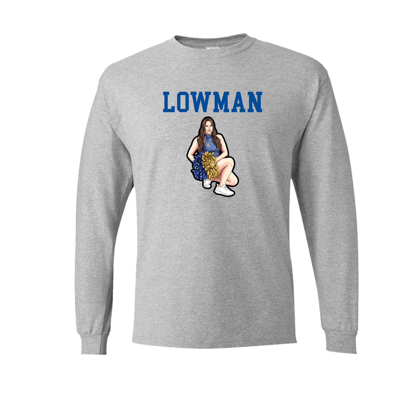 Long Sleeve Tee — Shirsey in Grey