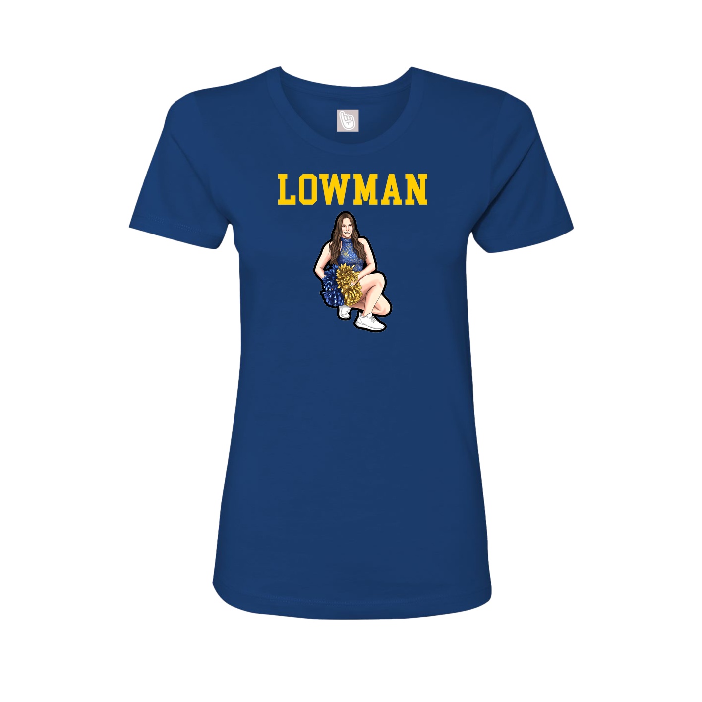 Fitted Women's Tee — Shirsey in Royal