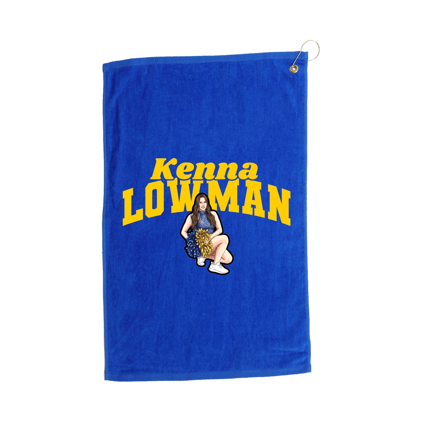 Golf Towel — Signature Arch in Royal