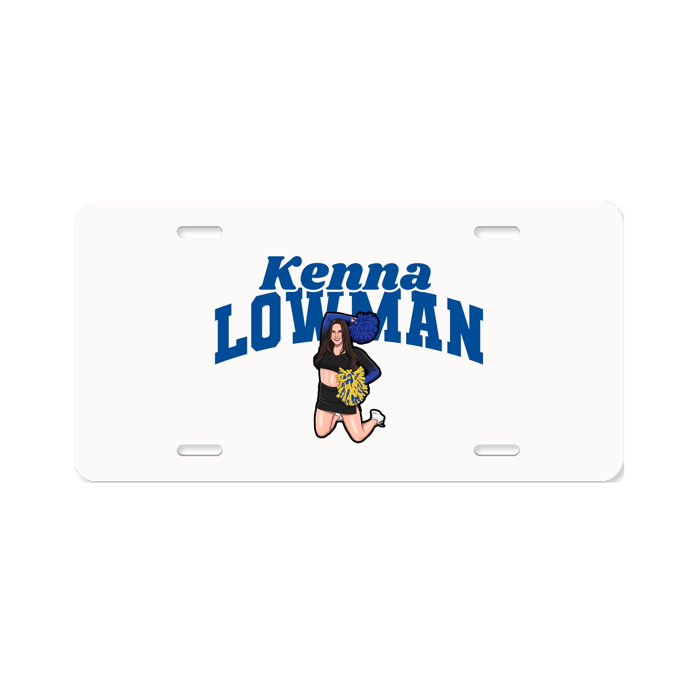 License Plate — Signature Arch in Classic